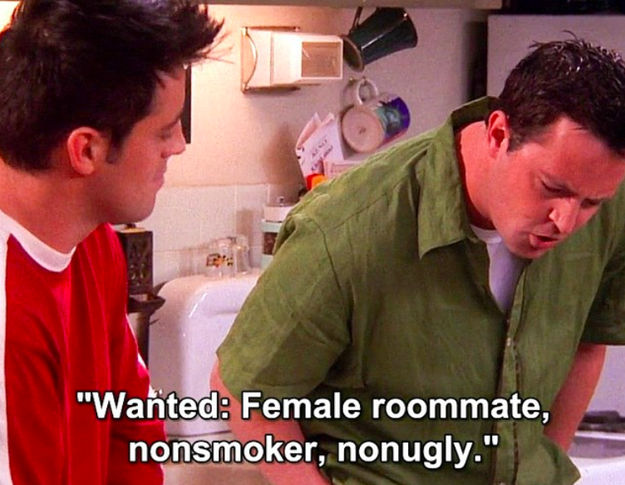 Joey's sexism going unchecked.