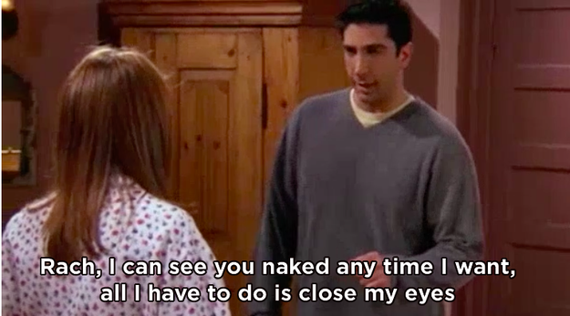 And the fact that the objectification often bordered on harassment. Take this scene, for example.