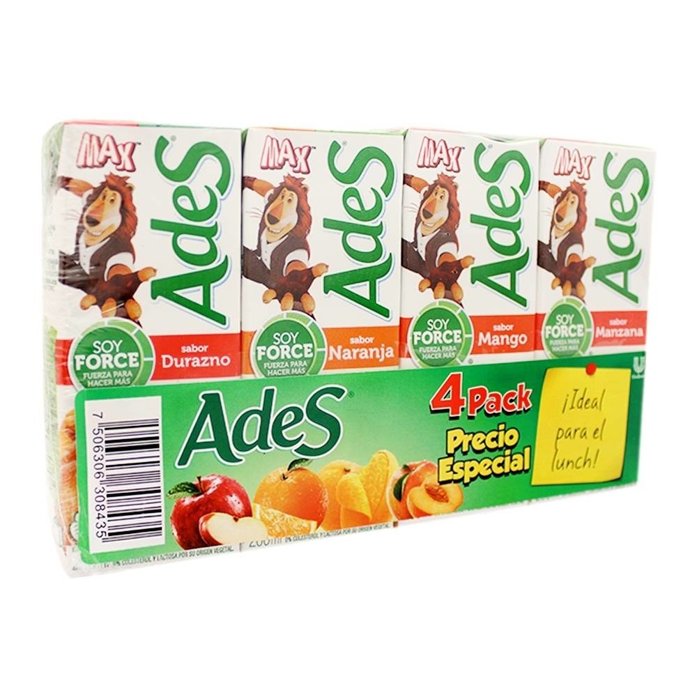 La leche de soya tiene muchos beneficios, pues es alta en proteína y baja en colesterol. Pero las versiones saborizadas no son buenas, pues tienen mucha azúcar. :(