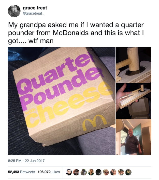 If you were given this quarter pounder you'd likely be pretty pissed.