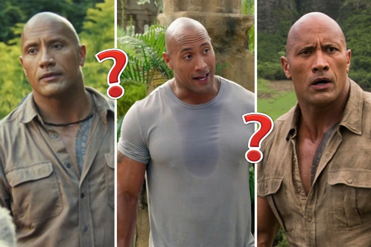 KLIPS - Day 9: Guess these Dwayne Johnson movies from the stills below. We  promise they aren't from the same movie. 😜
