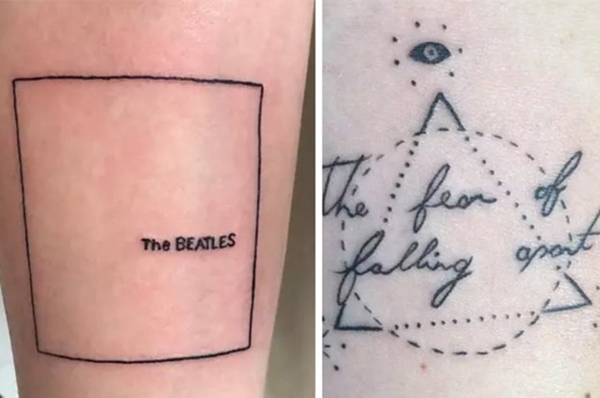 Song Lyric Tattoos and Ideas
