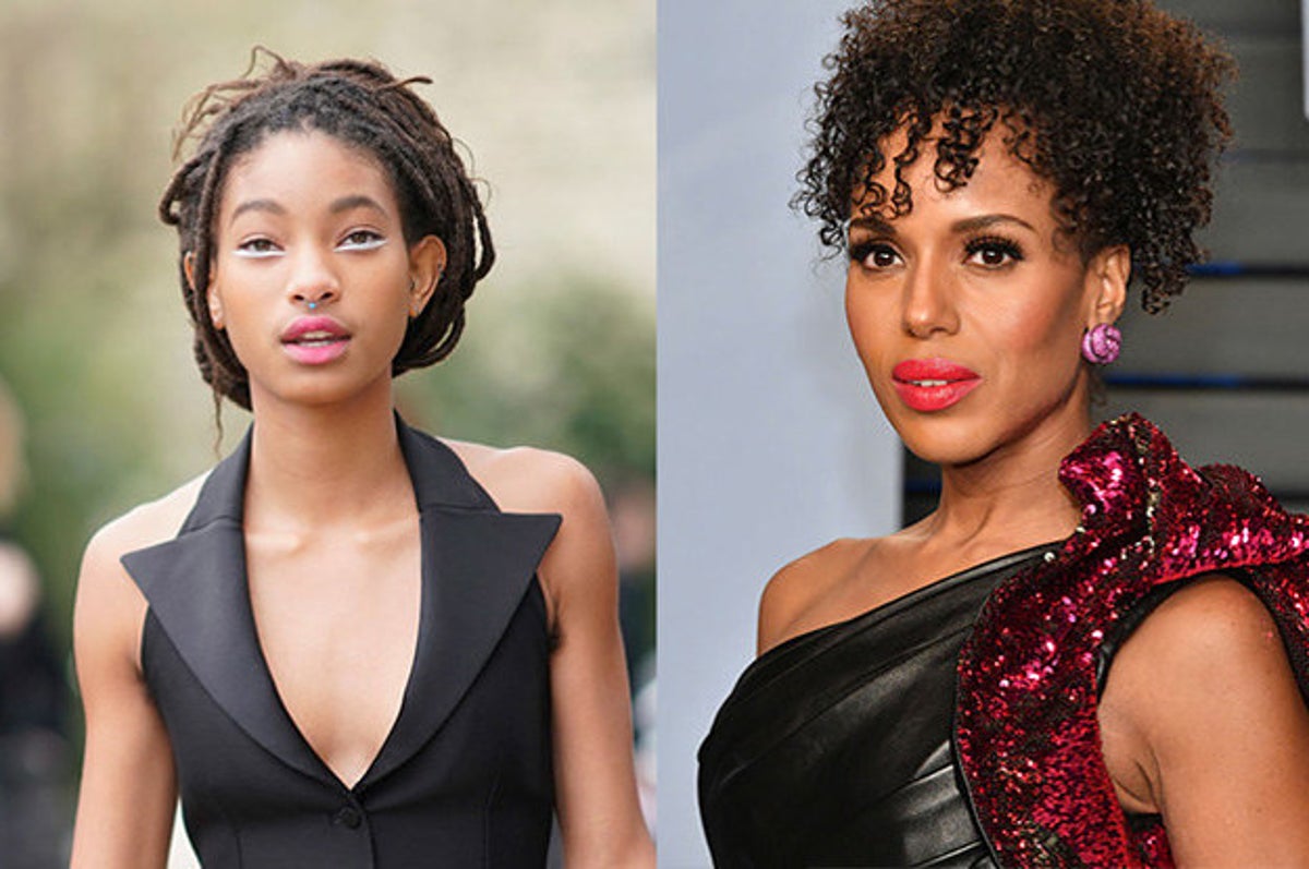 21 Celebrities Whose Natural Hair Will Make You Go, 