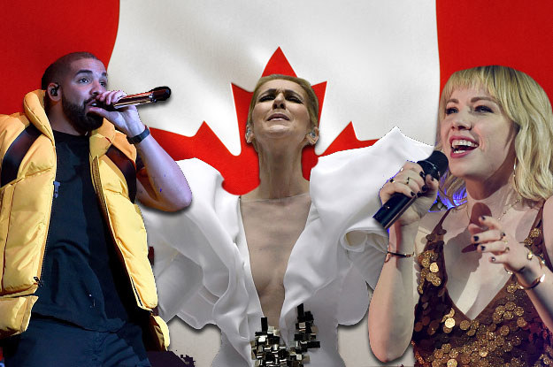 canadian pop stars