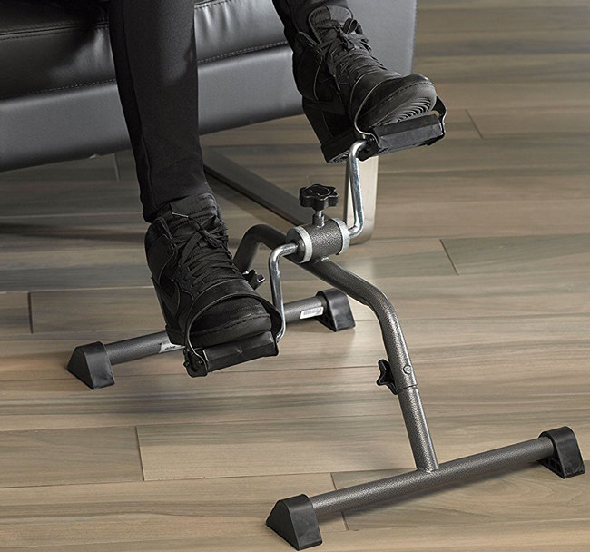 The peddler can be easily taken apart for storage and features four anti-slip rubber pads to keep it from sliding or scratching up fragile floors. Promising review: “This type of stationary peddler was recommended by my husband's therapist. It is low-price with the same basic results as a full stationary bike. It is small enough to sit by his chair, so he can easily get to it. My husband was stricken with Guillain-Barre syndrome, which paralyzes you beginning at your feet. He had to learn to walk again. This product was not as sturdy as the one the therapist used. But I am sure theirs was 10 times more expensive. This is an affordable option that’s compact and not heavy.” —Tina Long
Price: $15.29