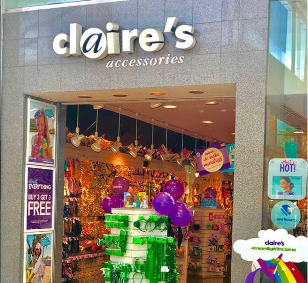The Buzz: Claire's files for bankruptcy.