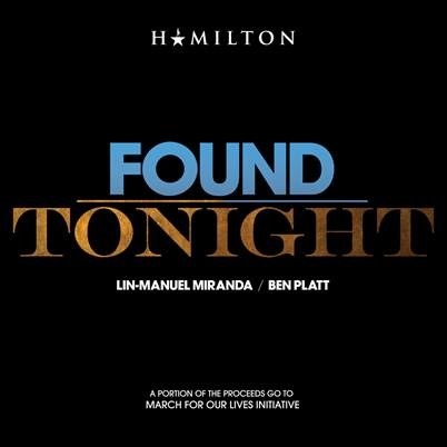 The song, "Found/Tonight," is a mash-up of “You Will Be Found” from the hit musical Dear Evan Hansen and "The Story of Tonight," from Hamilton.