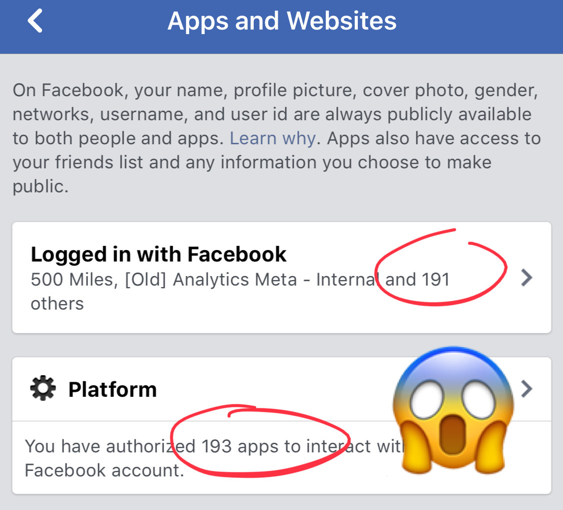 Login using your Facebook account