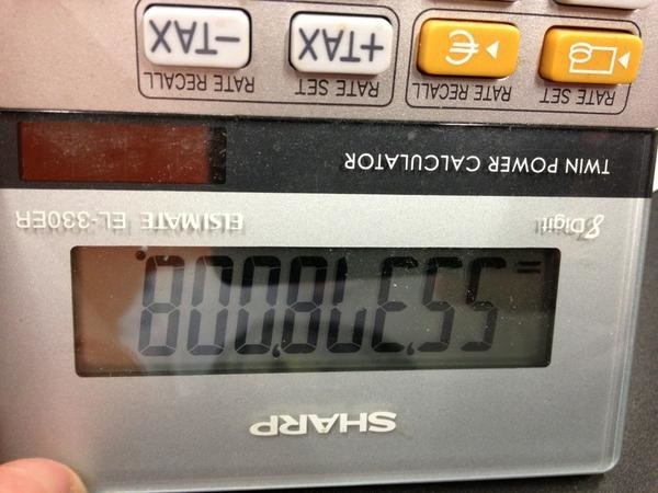 The kid who always did this on their calculator? You better believe they're in jail now.
