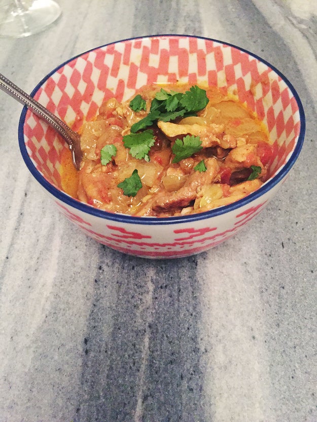 Pressure Cooker Coconut Curry Chicken