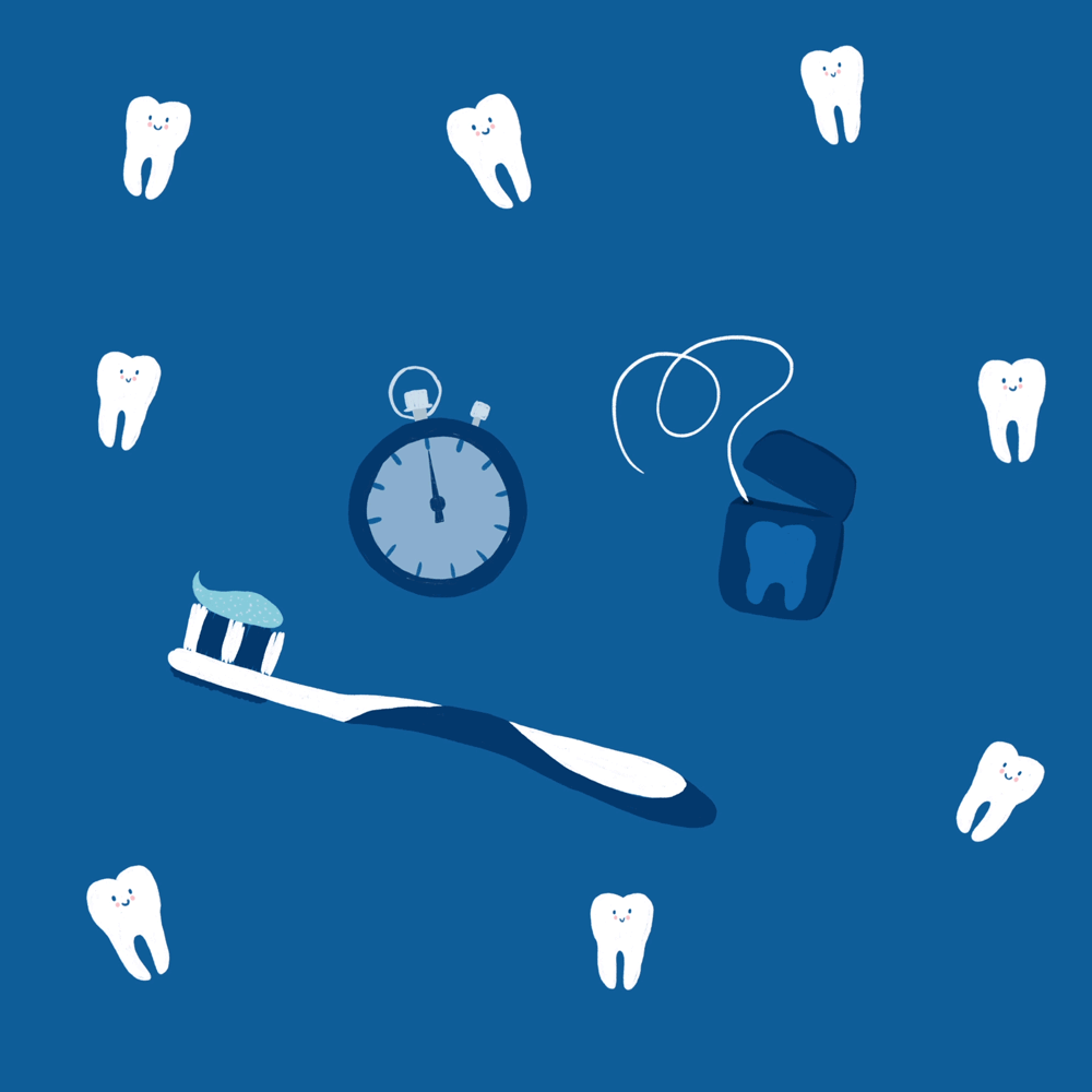 The simple truth is the best way to take care of your gums is to practice good oral hygiene. That means brushing your teeth twice a day for about two minutes at a time and flossing regularly.