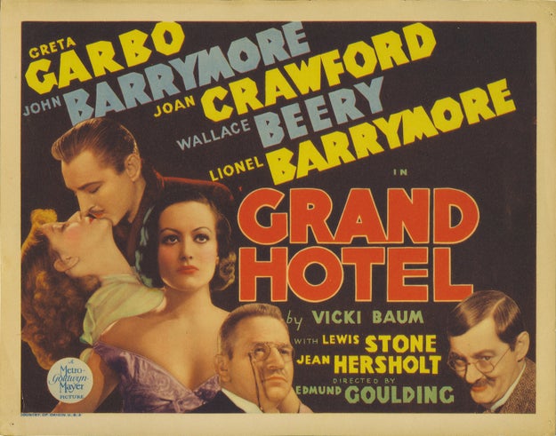 Grand Hotel (1932) is the only film in Academy Awards history to win Best Picture without being nominated in any other category