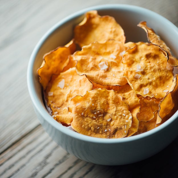 Two-Minute Sweet Potato Chips