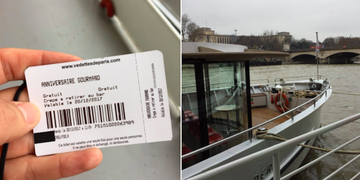 Pour Votre Anniversaire, Vous Pouvez Avoir Une Croisière Gratuite Sur La  Seine À Paris
