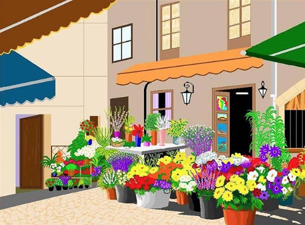 This 87 Year Old Woman Makes Masterpieces In Microsoft Paint Like It S No Big Deal
