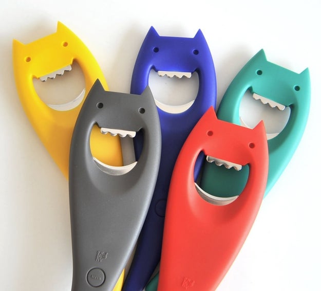 A cute but ghoulish bottle opener that'll encourage you to pop open another bottle.