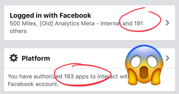 You Should Really Look At Your Facebook Third Party App Settings Right Now