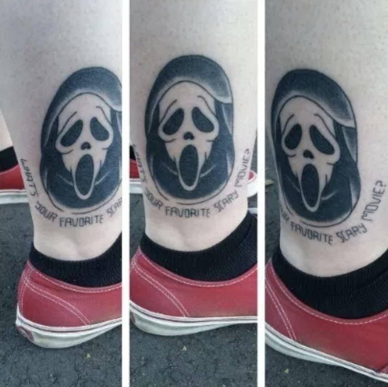 Ghostface  Simplistic tattoos Tattoo designs Tattoos