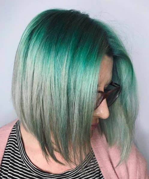 The temperatures may be warming up, but with this color done by Rachel Highfield, you&#x27;ll be staying fresh and cool all season long.