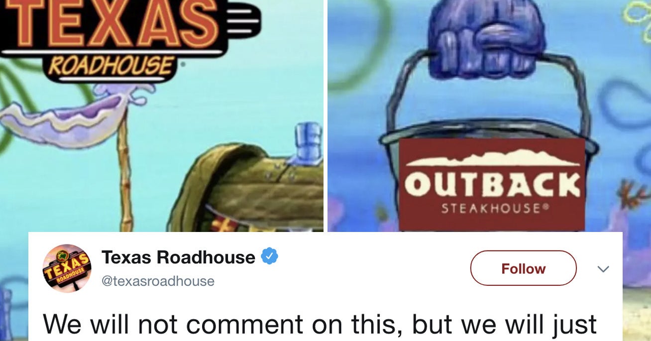 Texas Roadhouse And Outback Steakhouse Are Feuding On Twitter With