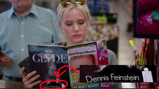 Pawnee's resident perfume artist, Dennis Feinstein, also exists in the world of The Good Place.