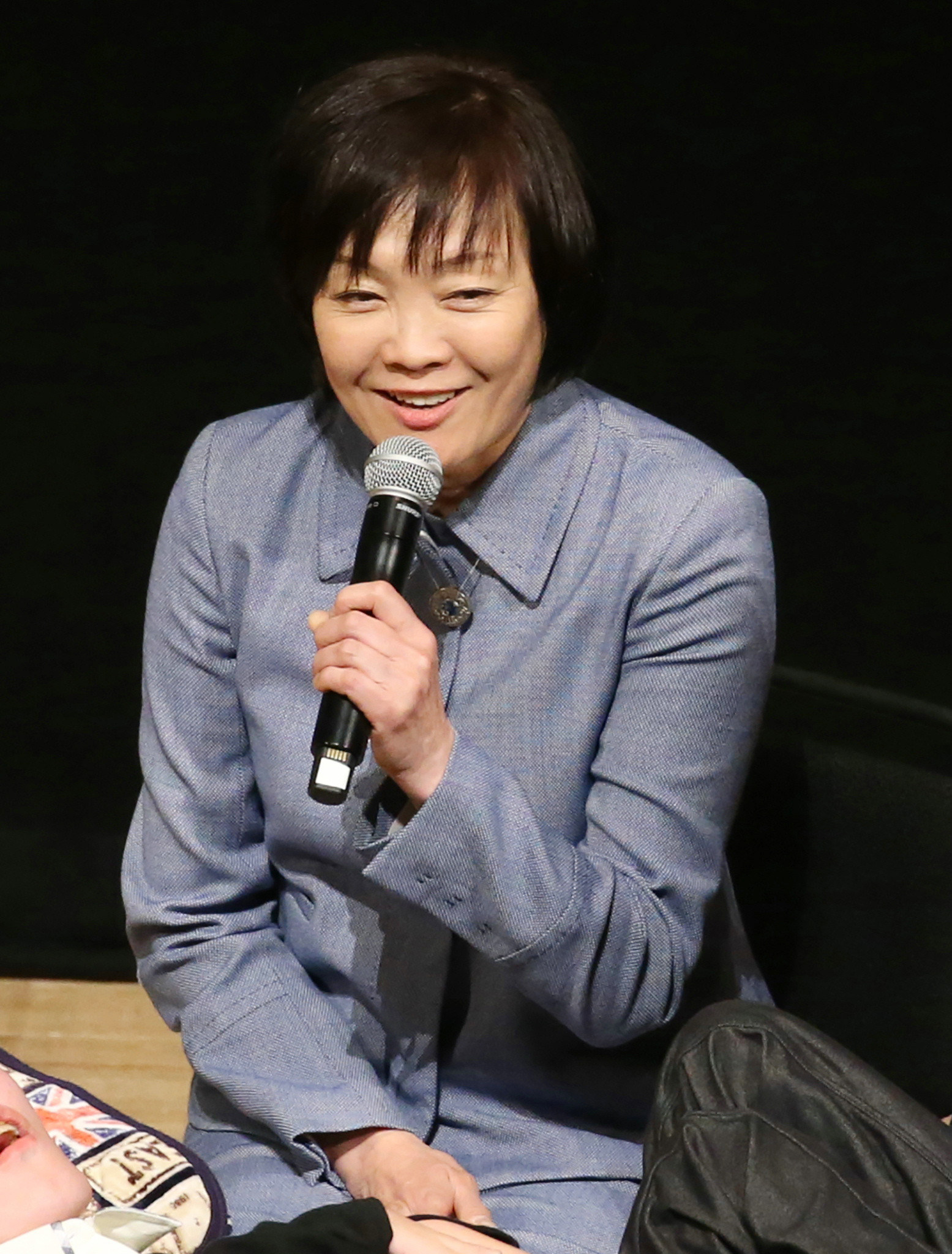 福祉ふれあい対談会に出席した安倍晋三首相夫人の昭恵氏(3月17日撮影)