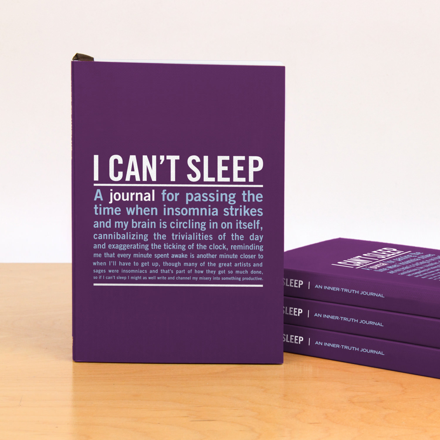 Promising review: "This is surprisingly helpful for my anxiety. If I wake up in the middle of the night I write down whatever popped in my head that woke me up and how there's nothing I can do about it at 3:37 a.m. so might as well go back to sleep. It's weird, but it helps." —Amazon CustomerGet it from Amazon for $9.95.