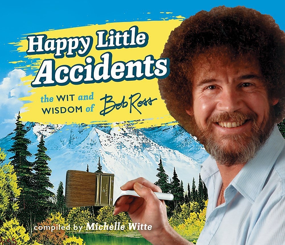 bob ross happy little accidents book 