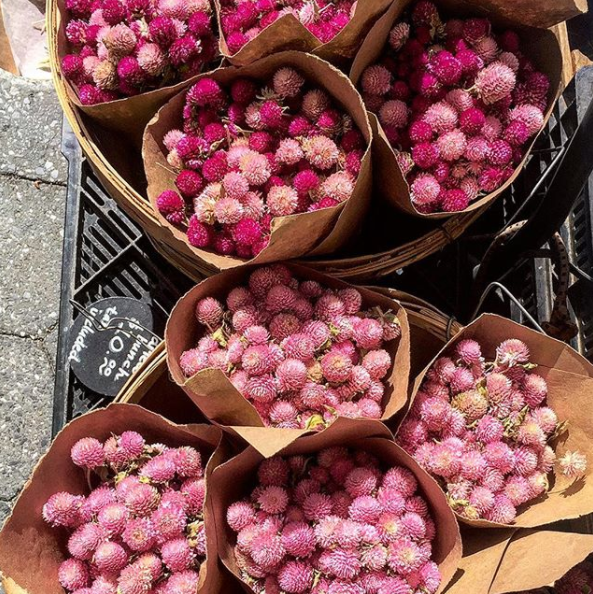 Maybe you treated yourself to something, like a bunch of flowers from your local market.