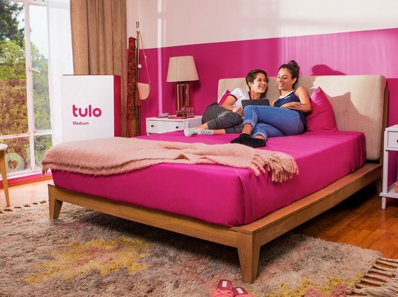 The secret to Tulo's comfortable mattress is in its layers. The mattress features four distinct foam layers that are designed to provide comfort, support, and pressure relief from your body. These four layers include a soft, white knitted top panel, memory foam layer, internal breathable layer, and foundation layer.