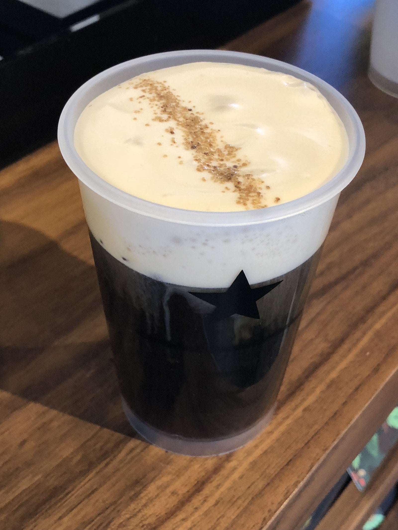 Cascara Cold Foam Cold Brew - The Macro Barista