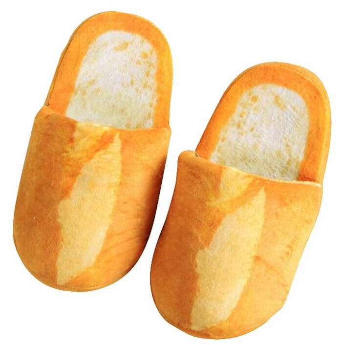 shoes shaped like bread