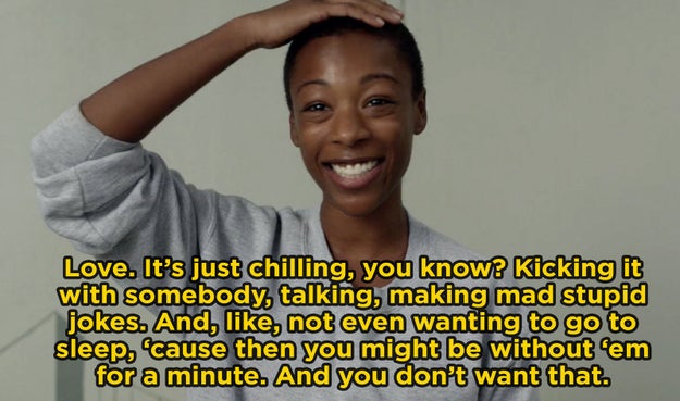 Poussey Washington from Orange Is the New Black