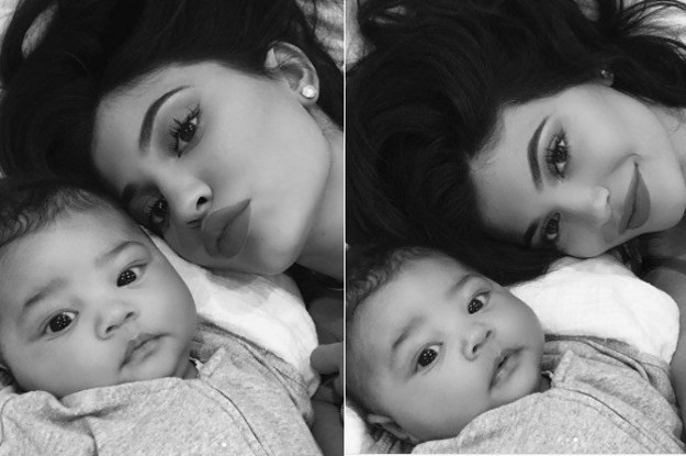 Kylie Jenner Just Posted Some Selfies With Stormi And They're So Damn Cute