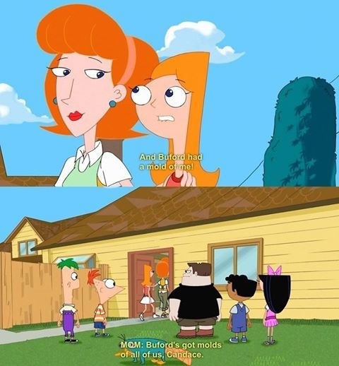 subliminal messages in phineas and ferb