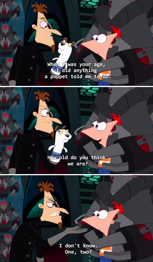 subliminal messages in phineas and ferb