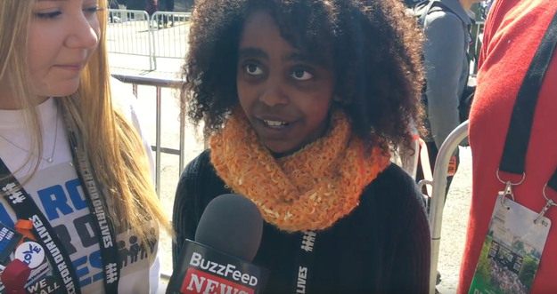 In an interview with BuzzFeed News following her speech, Wadler said she is hopeful that her generation's fight to end gun violence will make a difference.