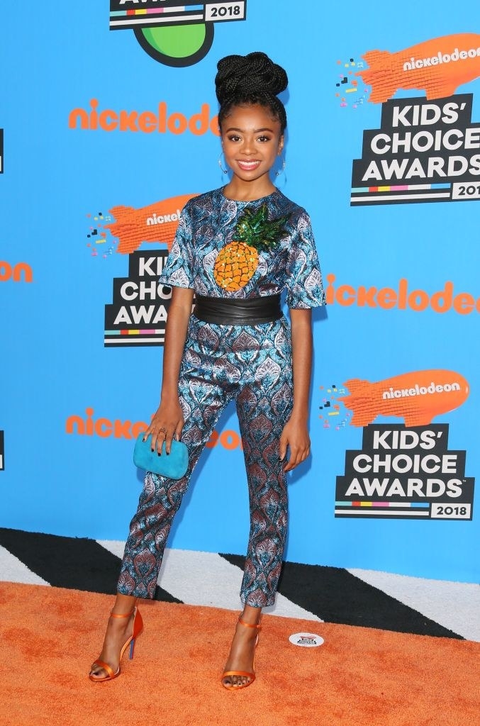 This Is What Celebs Wore On The Kids' Choice Awards' Orange Carpet