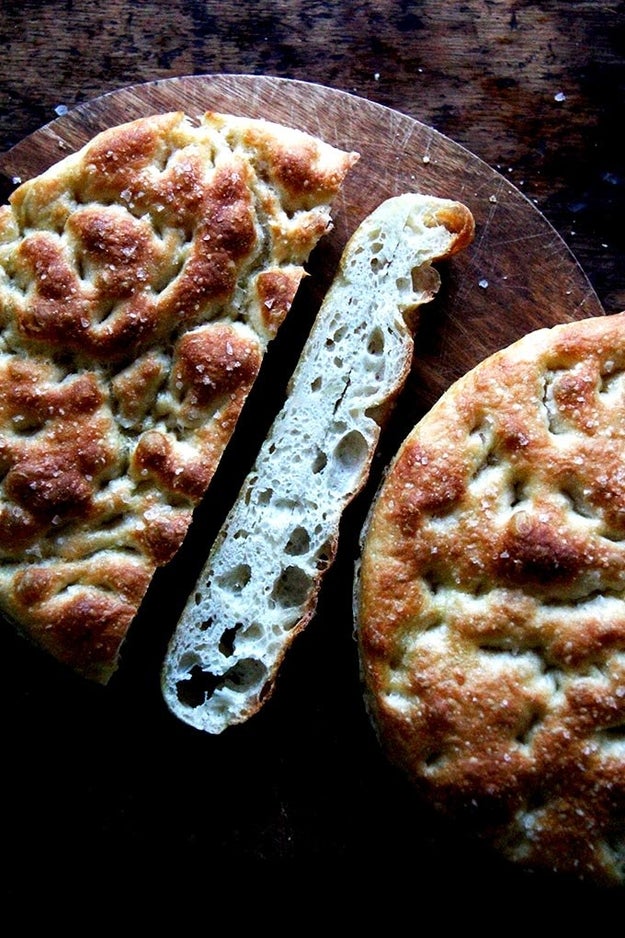 Overnight, Refrigerator Focaccia