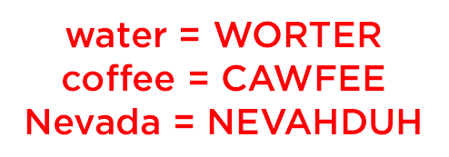 And do we talk like them? Yes and no. The majority of the cast was from New York, so they had more NY accents. So yeah, we do have a slight accent. When I went to college in the south, they said I said these words weird: