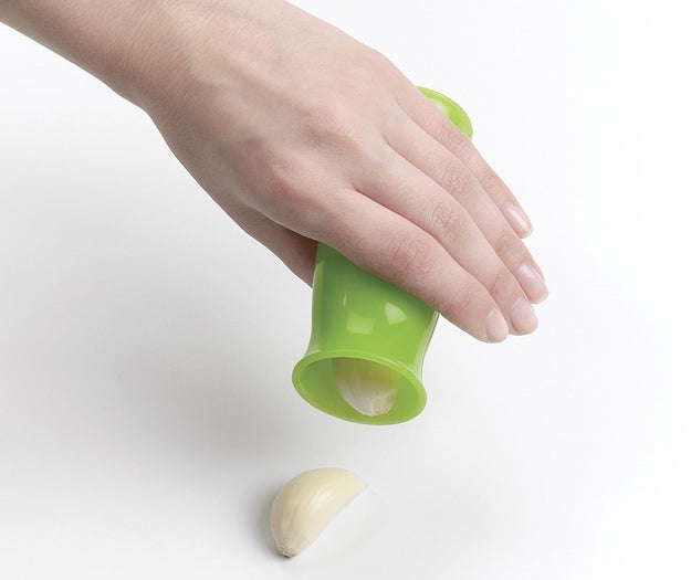 Unleash the magic of garlic (it makes EVERYTHING taste better) without any of the work. A silicone garlic peeler avoids that painstaking process of getting to the clove yourself.