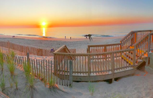 Well obviously it's a beach, but locals never go to boardwalk beaches. They go to more low-key, less tourist-y ones, like in Bay Head and Sea Girt: