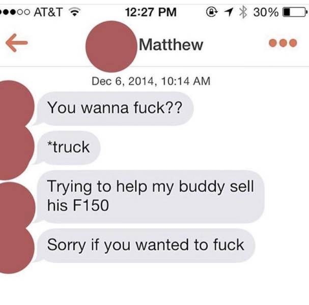 The guy who was definitely trying to sell a truck.