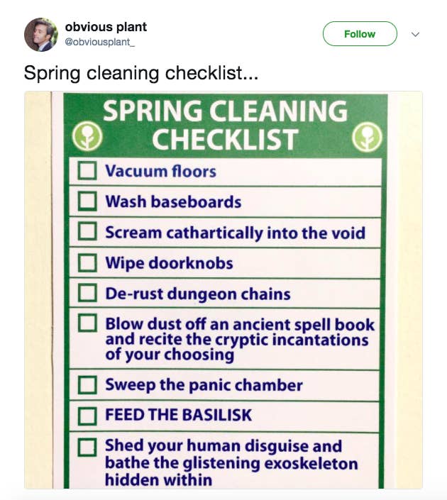 16 Posts About Spring Cleaning That'll Make You Laugh Then Say, 16 Posts About Spring Cleaning That'll Make You Laugh Then Say,