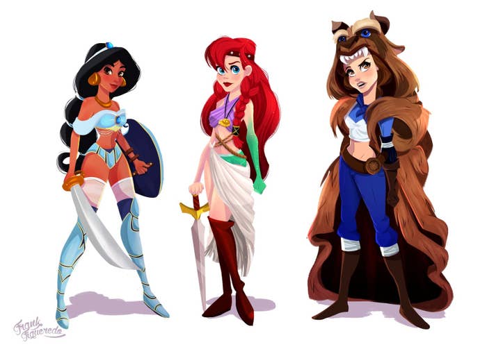 This Artist Imagined Disney Princesses As Boys And You Will Absolutely Love  It