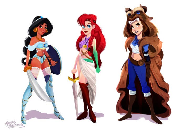 as a Disney Princess.