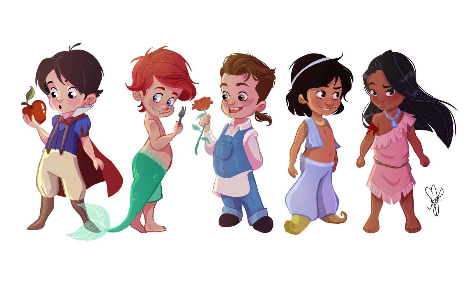 Family Guy as Disney Princesses