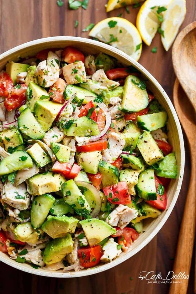 Show off your *raw* talent by revamping boring salads into your own personal masterpiece. It takes zero effort AND you can give your body its monthly veggie intake. #Health.