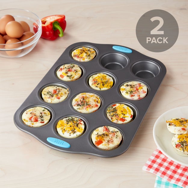 Explore more possibilities than just baked goods when using a muffin pan (poached eggs, anyone?). All that is required of you is tossing in a few ingredients, and of course, not burning the house down.