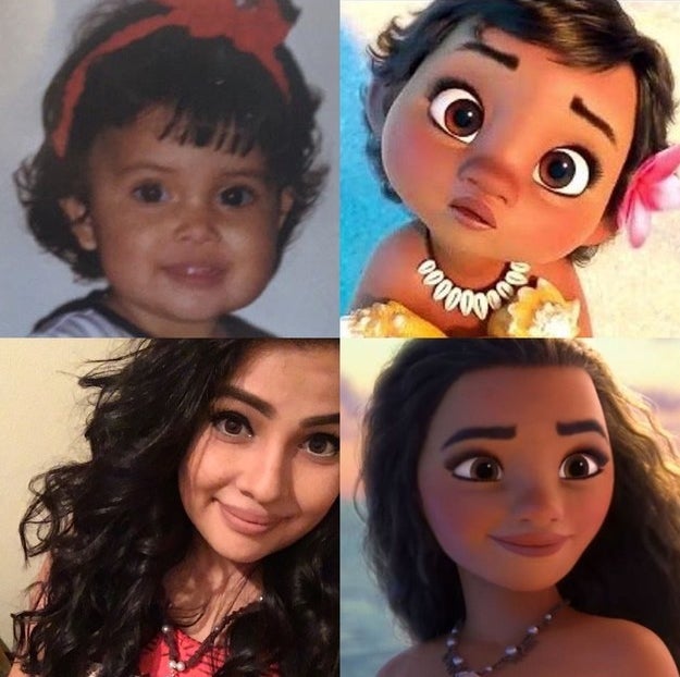 This girl, who has favored Moana since toddlerhood: